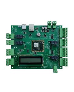 Pearl Lion Cloud9 2 Door IP Access Controller, 12V DC unit supporting 5000 IDs, Cat5e/Cat6 configuration.