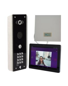AES Praetorian IP Video System with Keypad and 1 Monitor