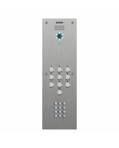 Fermax 10 Button Vandal Resistant Video Panel with Keypad Cut-Out