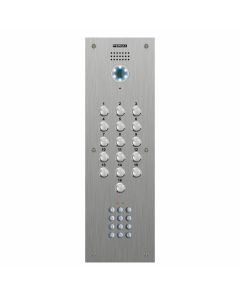 Fermax 16 Button Vandal Resistant Video Panel with Keypad Cut-Out