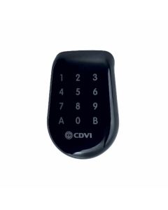 CDVI SOLARKPB combined keypad and proximity reader, ideal for dual-authentication access control.