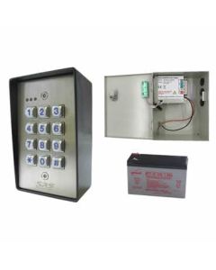 SRS Access Control Kit with DC60SS Keypad, Boxed PSU and Battery