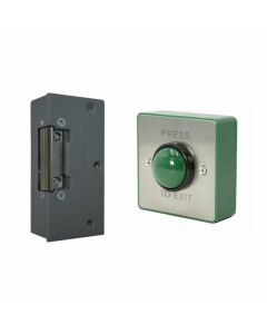 SRS Lock Pack Kit - 12V AC Rim Latch and PTE Button