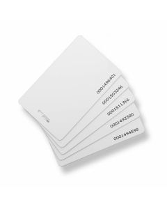 SRS Punched Slot EM Chipset Proximity Card with Printed Numbers