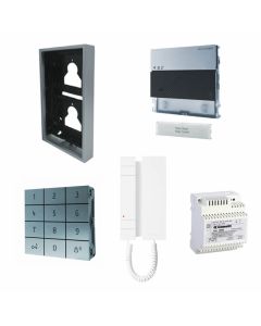 Comelit 9 User Surface Ultra Audio 2-Wire Kit with Keypad