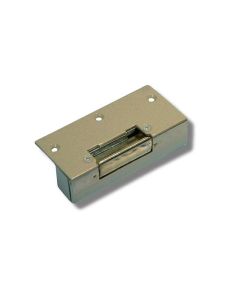 Videx 1N rim release, fail-locked, 12 VAC with sturdy strike plate, ideal for secure access control doors