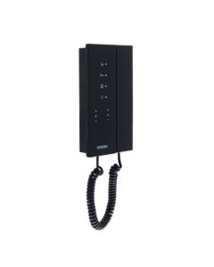 Videx Kristallo Audio Apartment Station in Black