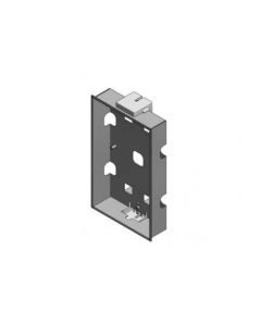 Videx KRA981 flush back box for Kristallo audio apartment stations, recessed install in modern entry