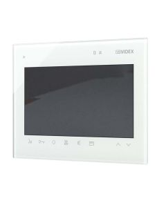 Videx 7 Inch Handfree Colour Video Monitor in White