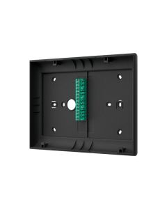Videx KRV7985/B black surface back box with connector strip for 7-inch Kristallo video monitors