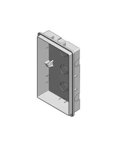Videx KRV981 flush back box for Kristallo flush video monitor, designed for secure and neat installation