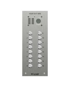 Comelit 16 button, VR s.steel engravable iKall video panel