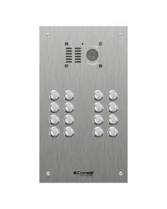 Comelit 16 button, VR s.steel engravable iKall video panel with keypad
