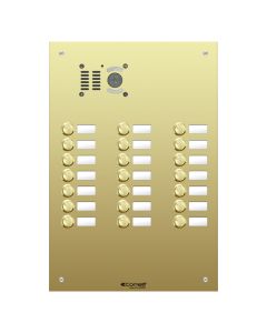 Comelit 21 button, VR brass name window iKall video panel