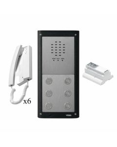 Videx 6 Way Surface VR4K Vandal Resistant Audio Kit