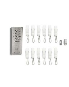 Bell 12 Way Vandal Resistant Audio Entry Kit with Surface Panel