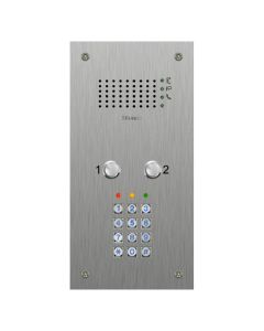 Bticino VRS, 2 button flush VR Audio panel (Keypad)