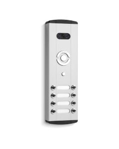 Bell BLVP8 | 8 Call Button Surface Video Entry Aluminium Panel