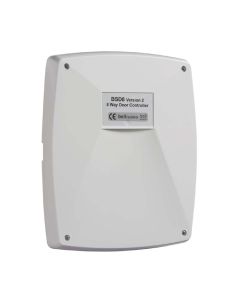 Bell BSD8 panel controller manages 2 to 8 way entry systems, centralising multi-tenant access operations.
