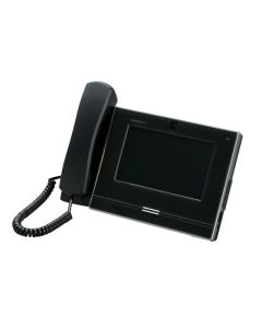 Aiphone IX-MV7-HB | IP Monitor with Handset (Black) + 7 Touch Screen