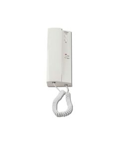 Videx White Audio Handset with Mute Switch and Volume Control