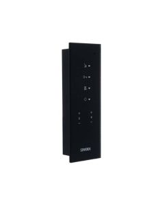 Videx Kristallo Handsfree Audio Apartment Station in Black