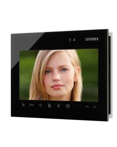 Videx 7 Inch Handsfree Colour Video Monitor in Black