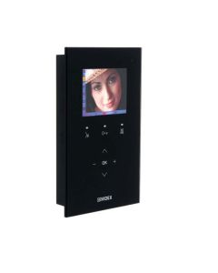 Videx Kristallo Colour Video Monitor in Black