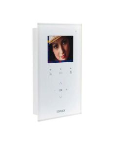 Videx Kristallo Colour Video Monitor in White