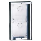 Comelit Powercom 2 Module Stainless Steel Surface Mounted Housing