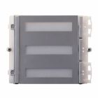 Comelit IKall Metal 3 Button Module for Simplebus/VIP System