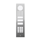 Doorbird D1102KV Surface-mount Front Panel - Stainless Steel