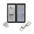 Videx 8 Way 4000 Series Flush Audio Kit with Codelock