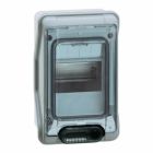 Bticino - Plexo Weatherproof Enclosure 1 Row 4 DIN Modules