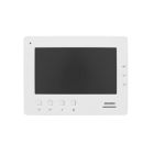 Videx 7 Inch Colour Low Profile Monitor In Satin White