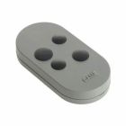 CAME TOPD4FGS Grey Double Channel 4 Button Fixed Code Transmitter