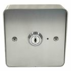 SRS Surface Mount Stainless Steel Key Switch (Keyed Alike)