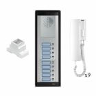 Videx 9 Way 8000 Series Audio Kit for Flush Mounting