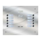 Entryphone 9200/C10-M | 10 Button Flush Stainless Steel Entrance Panel