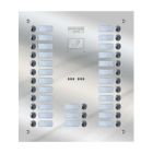 Entryphone 9200/C27-M | 27 Button Flush Stainless Steel Panel