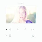 Atigo 4 Inch Colour Monitor with Touch Sensitive Buttons - White
