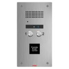Atigo 2 Button Flush Mount Engravable Audio Panel with Prox Cutout