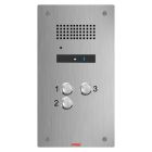 Atigo 3 Button Flush Mount Engravable Audio Panel