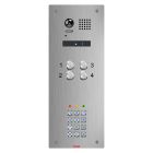 Atigo 4 Button Flush Mount Engravable Video Panel with Keypad