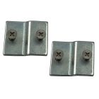 ANSI Strike mounting plates for aluminium frame