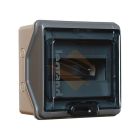 Bticino 601978 | Plexo 1 Row Surface Mounted Weatherproof Enclosure