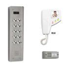 Bell System - 10 Way Bellissimo Surface Vandal Resistant Video Kit