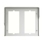 Bticino 350541 | 4 Module Dual Column Rainshield For Sfera (Silver)