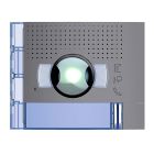 Bticino 1 Button Wide Angle Audio/Video Front Cover for Sfera (Grey)