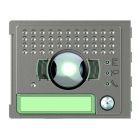 Bticino 1 Button VR Wide Angle Audio/Video Front Cover for Robar